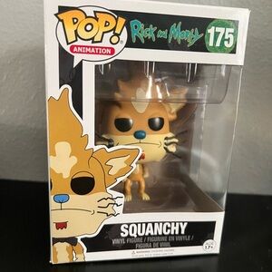 Funko Pop! Animation Squanchy from Rick and MortyVinyl Figure - Brown